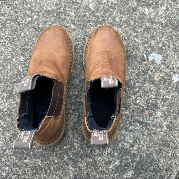 Georgia Boot, Ladies Romeo Distressed LT Amp Shoe, GB0043 - Picture 2 of 8